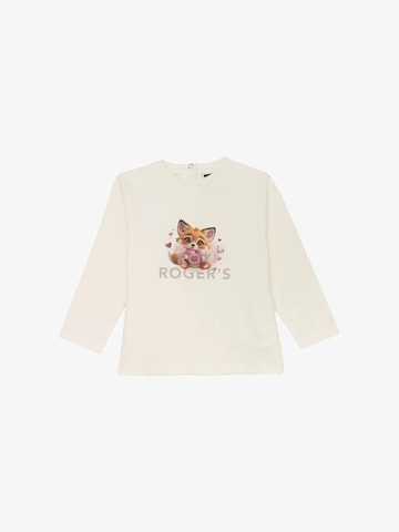 Roy Rogers Shirt 'Foxie' in White: front