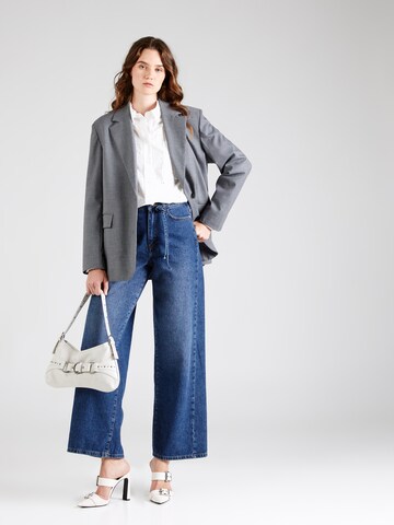 Wide leg Jeans 'BROOKLYN' de la NÜMPH pe albastru