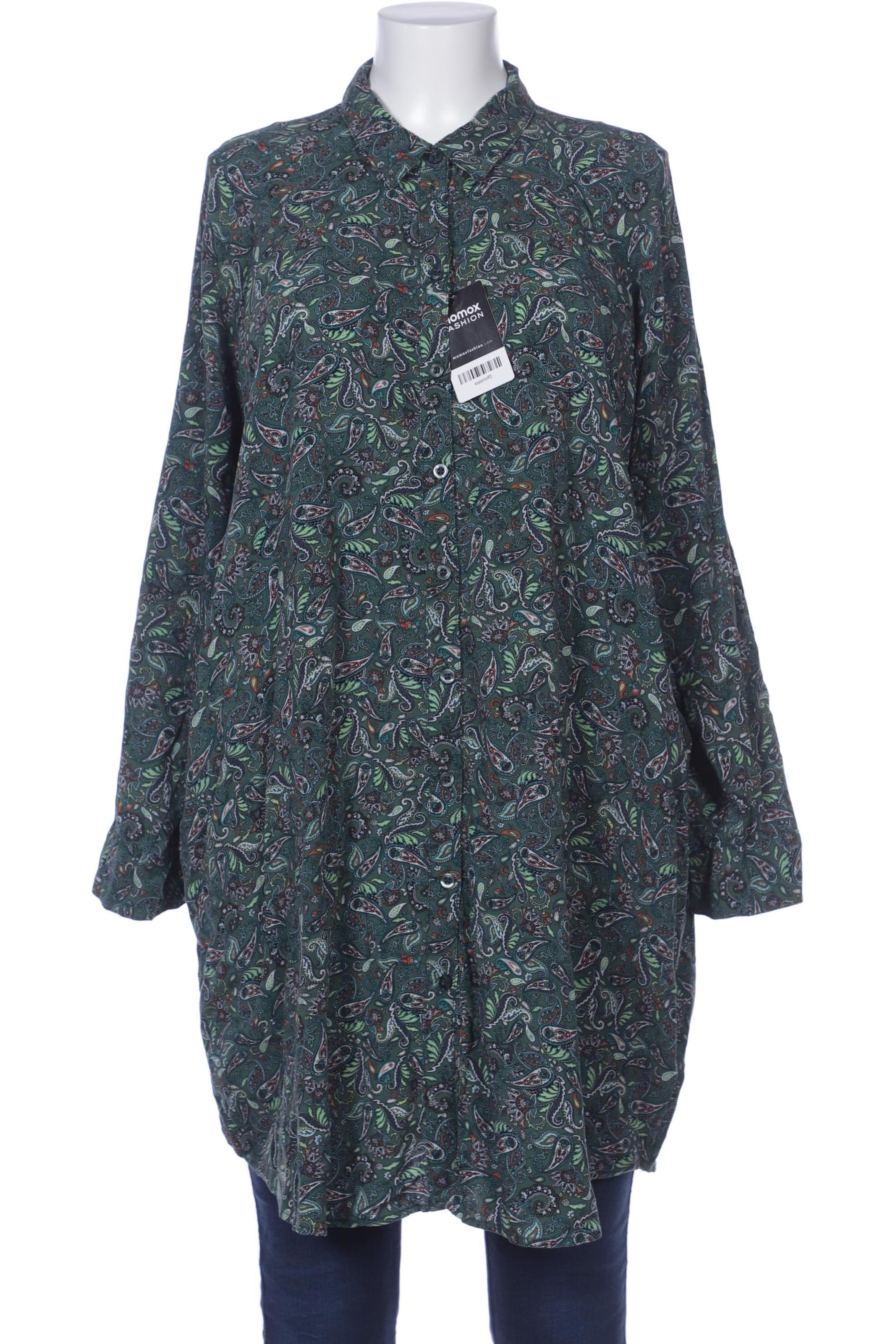 Studio Untold Bluse XXXL in Grün: Vorderseite