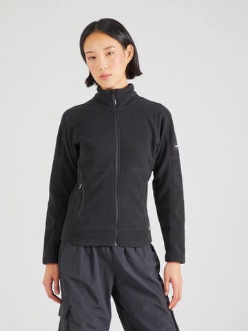 Veste en polaire fonctionnelle 'CLEMONS' ICEPEAK en noir : devant