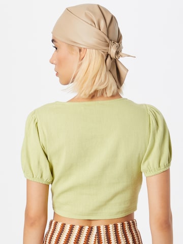 HOLLISTER Блузка в Зеленый