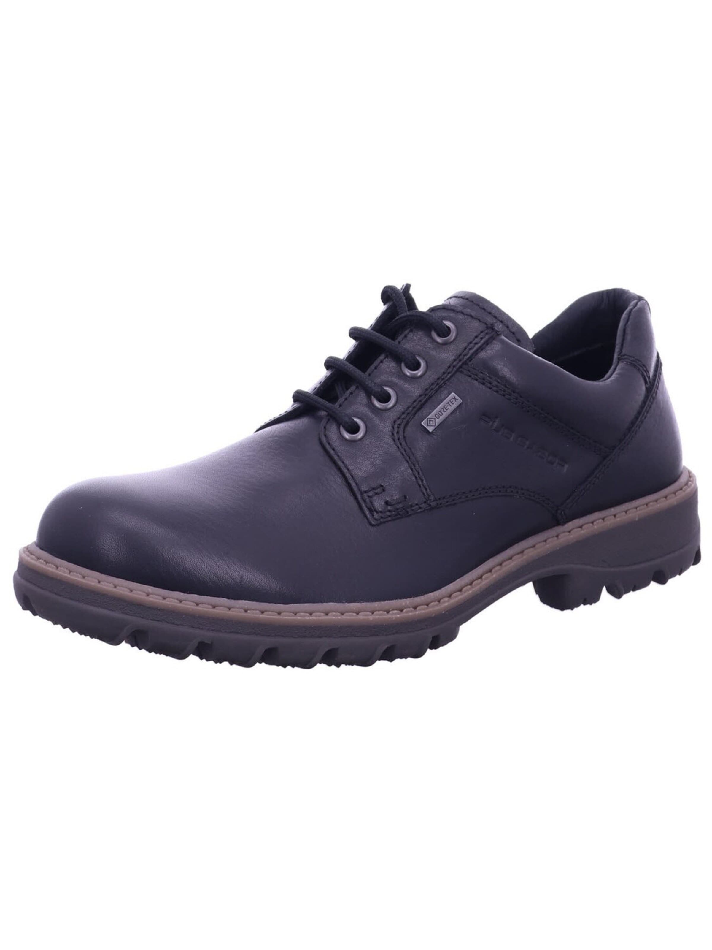 GABOR - Zapatos con cordón 'Komfort Schnürschuh Herren 0364.53 Textil in schwarz' en negro: frente