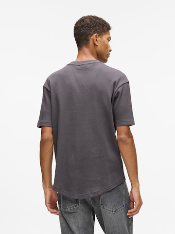 KARL LAGERFELD JEANS Paita 'Waffle' värissä harmaa