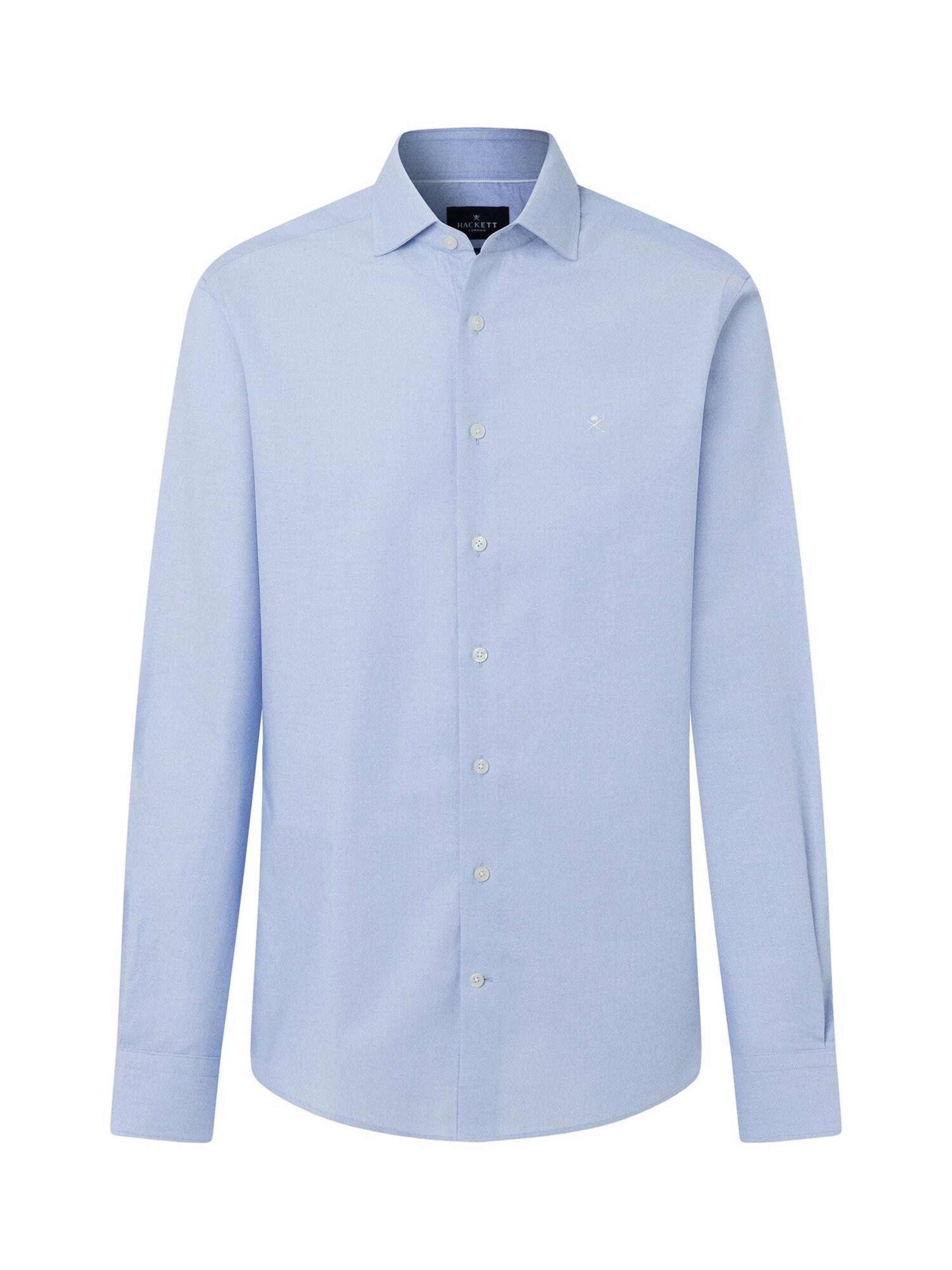 Hackett London Overhemd in L in de kleur Hemelsblauw, Productweergave