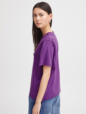 purpurinė ICHI Marškinėliai 'PALMER'