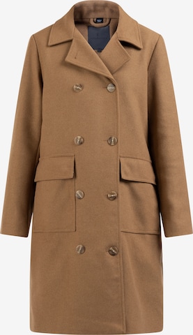 DreiMaster Klassik Between-seasons coat 'Nascita' in Beige: front