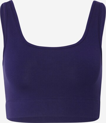 Bustier Soutien-gorge de sport Champion Authentic Athletic Apparel en bleu : devant