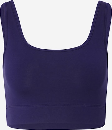 Champion Authentic Athletic Apparel Bustier Biustonosz sportowy w kolorze niebieski: przód