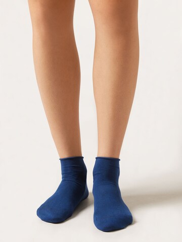 CALZEDONIA Socks in Blue