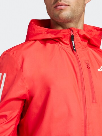 ADIDAS PERFORMANCE Sportjacke 'Own The Run' in Rot