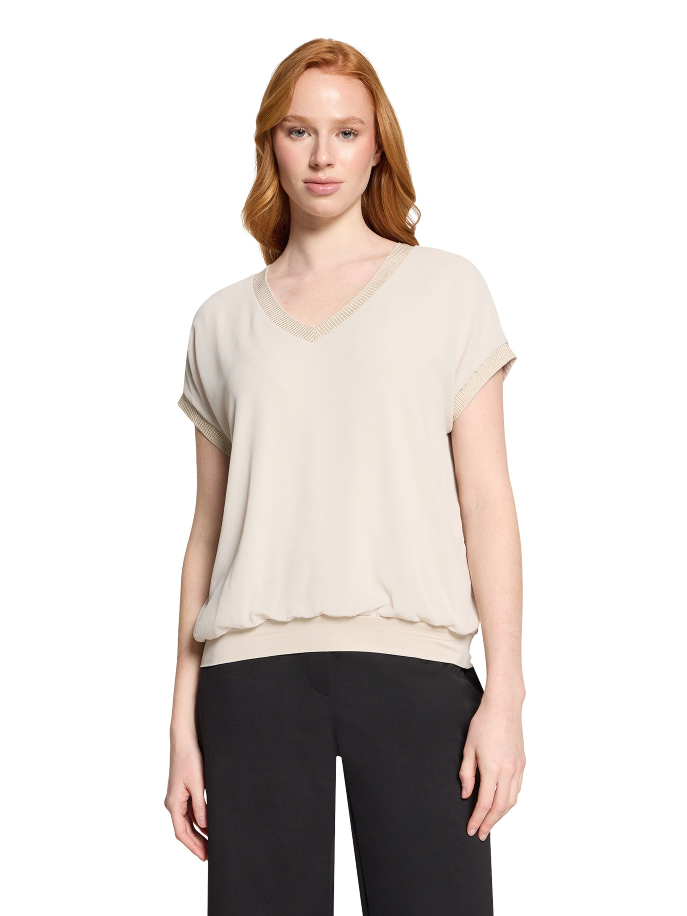 Maglietta di Betty Barclay in beige: frontale