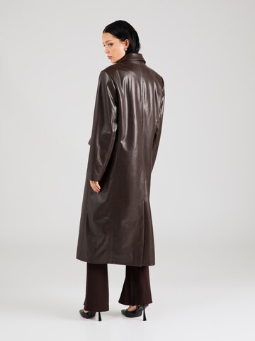 ABOUT YOU x Chiara Biasi Between-seasons coat 'Adriano' in Brown