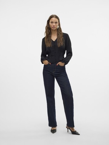 VERO MODA Bluse 'ALVA' i sort
