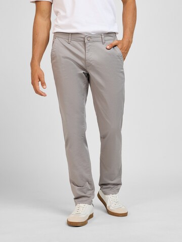 yazubi Slim fit Chino Pants 'Dustin' in Grey