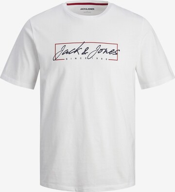 T-Shirt 'ZURI' Jack & Jones Plus en bleu