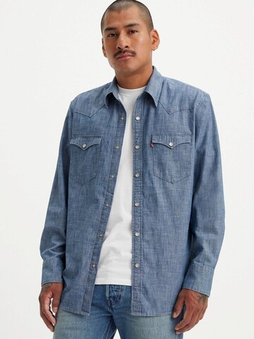 LEVI'S ® - Ajuste regular Camiseta 'BARSTOW WESTERN' en azul