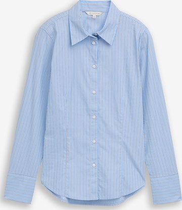 TOM TAILOR Bluse in Blau: Vorderseite