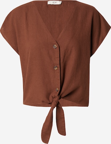 JDY Blouse 'SAY' in Brown: front