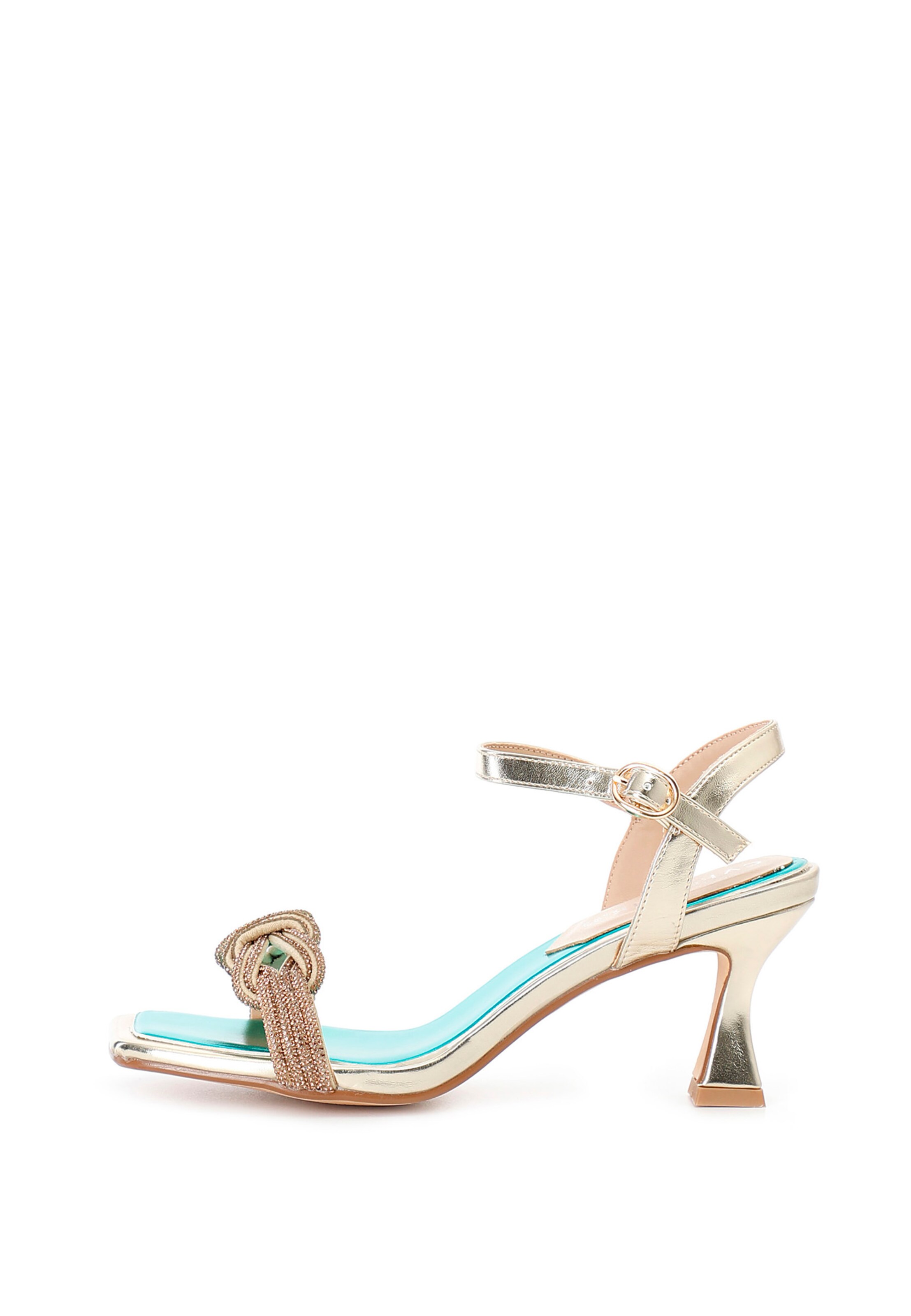 Décolleté di CAFè NOIR in oro: frontale