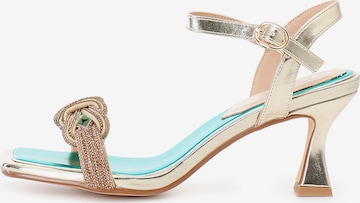 CAFè NOIR Décolleté in Gold: Vorderseite