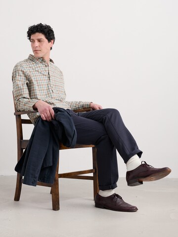 Seasalt Cornwall Regular Fit Skjorte 'Take Root' i beige