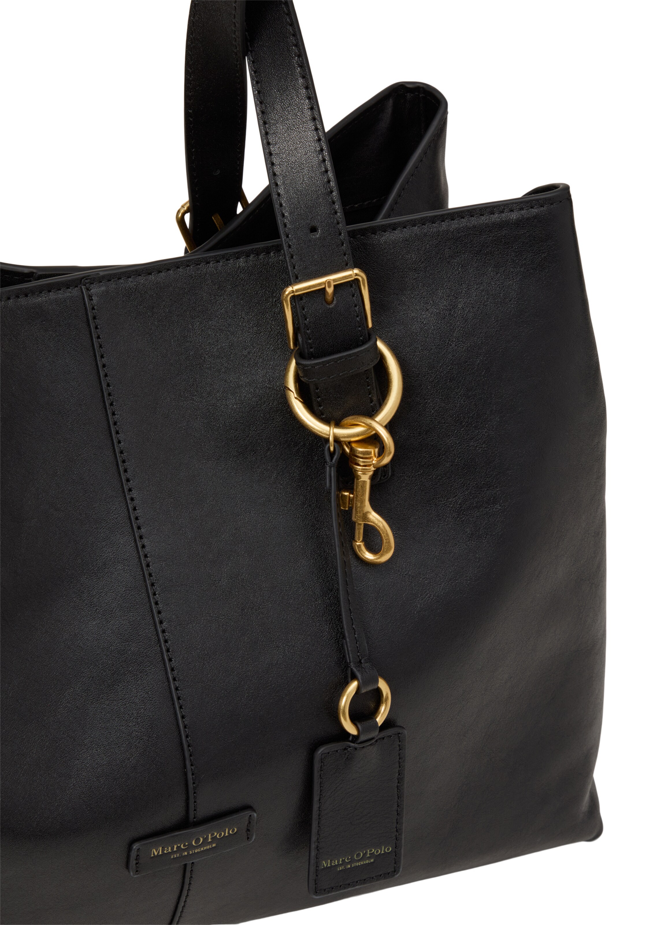 Marc O'Polo Shopper 'Phillis' in Schwarz: Vorderseite