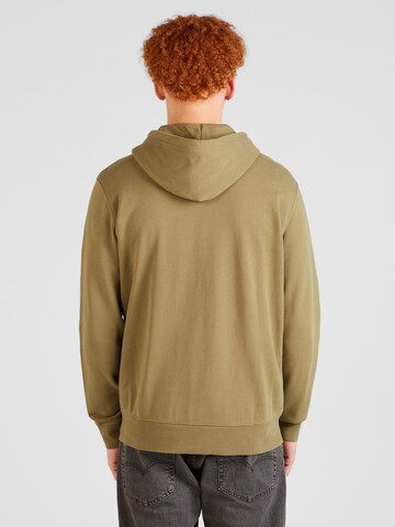 LEVI'S ® - Ajuste regular Sudadera con cremallera 'New Original Zip Up' en verde