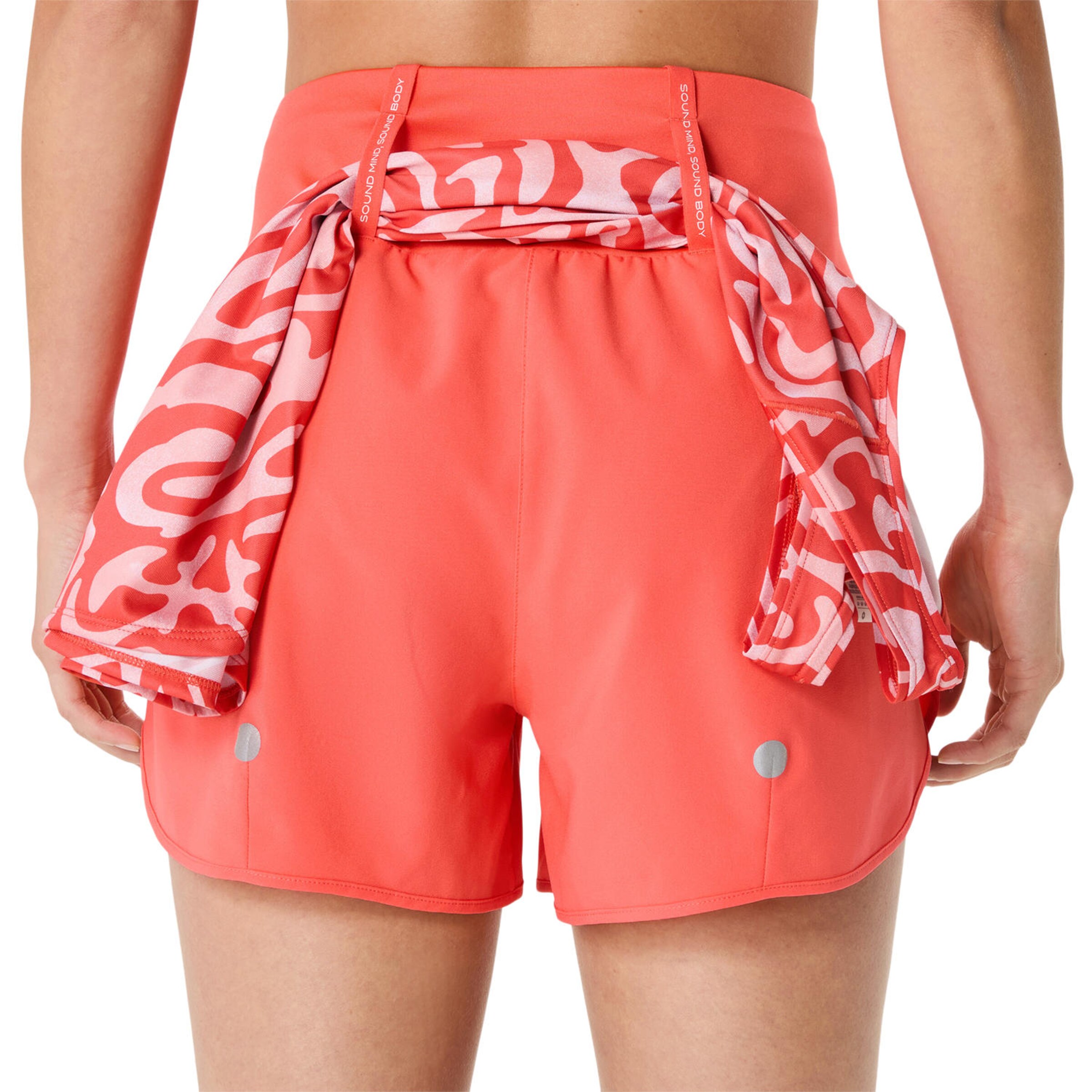 ASICS Regular Workout Pants 'Road' in Orange