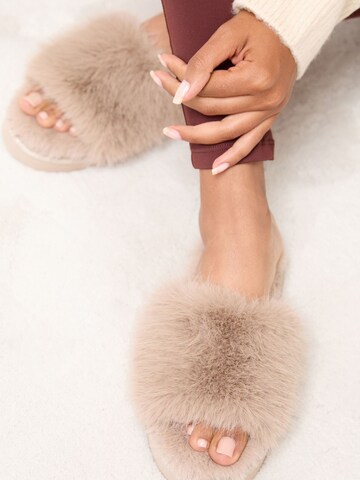 LipsyPapuče - siva boja