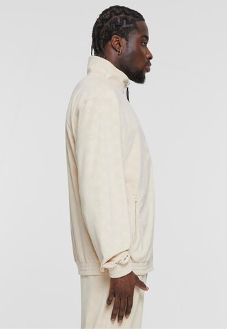 SOUTHPOLE Zip-Up Hoodie in Beige