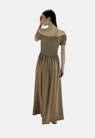 Elara Sommerkjole i brun