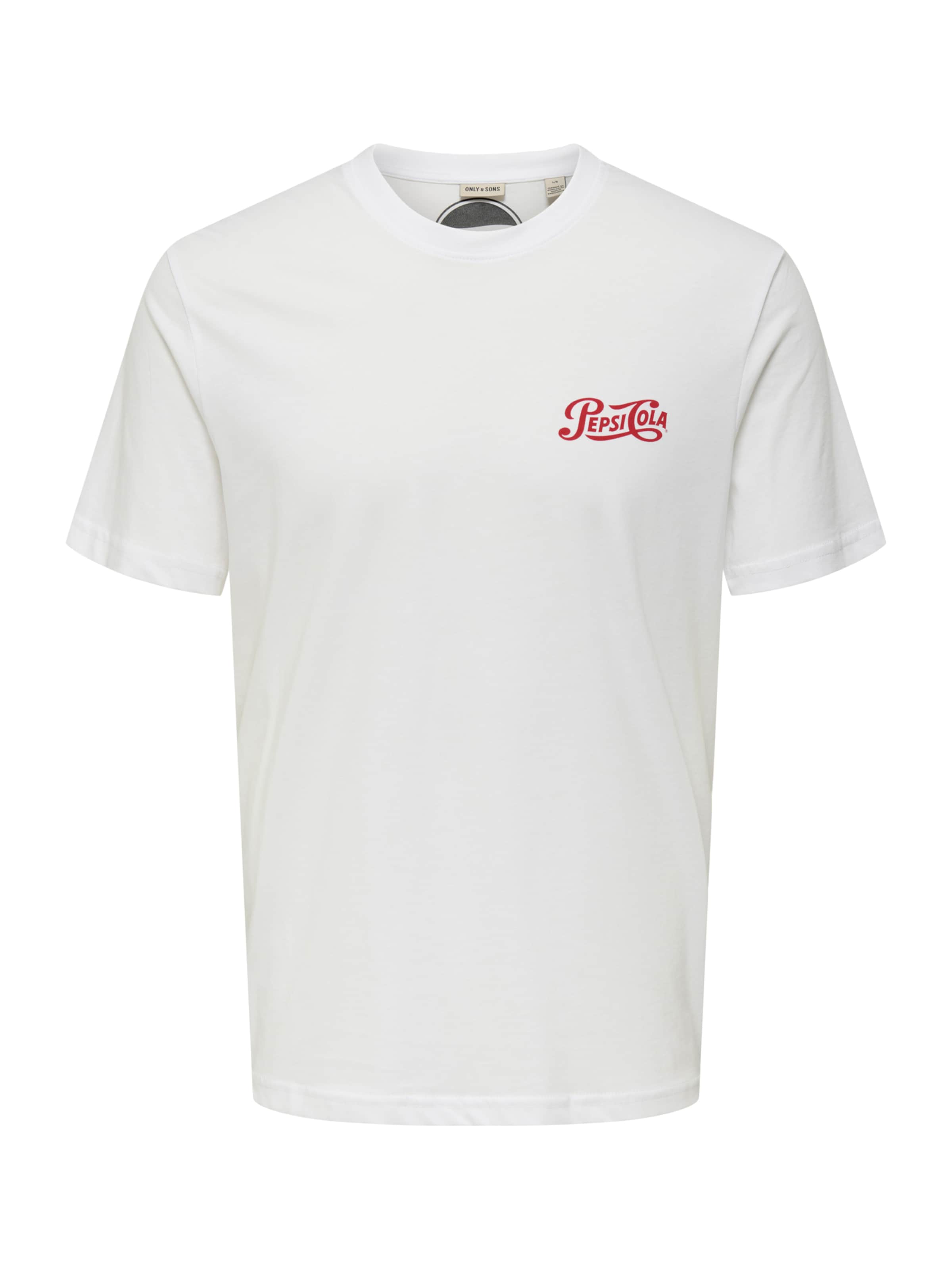 Only &amp; Sons Shirt &#x27;ONSPEPSI&#x27; in White: front