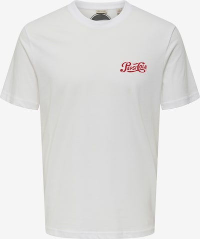 Only & Sons Paita 'ONSPEPSI' värissä tummansininen / tummanpunainen / musta / valkoinen, Tuotenäkymä