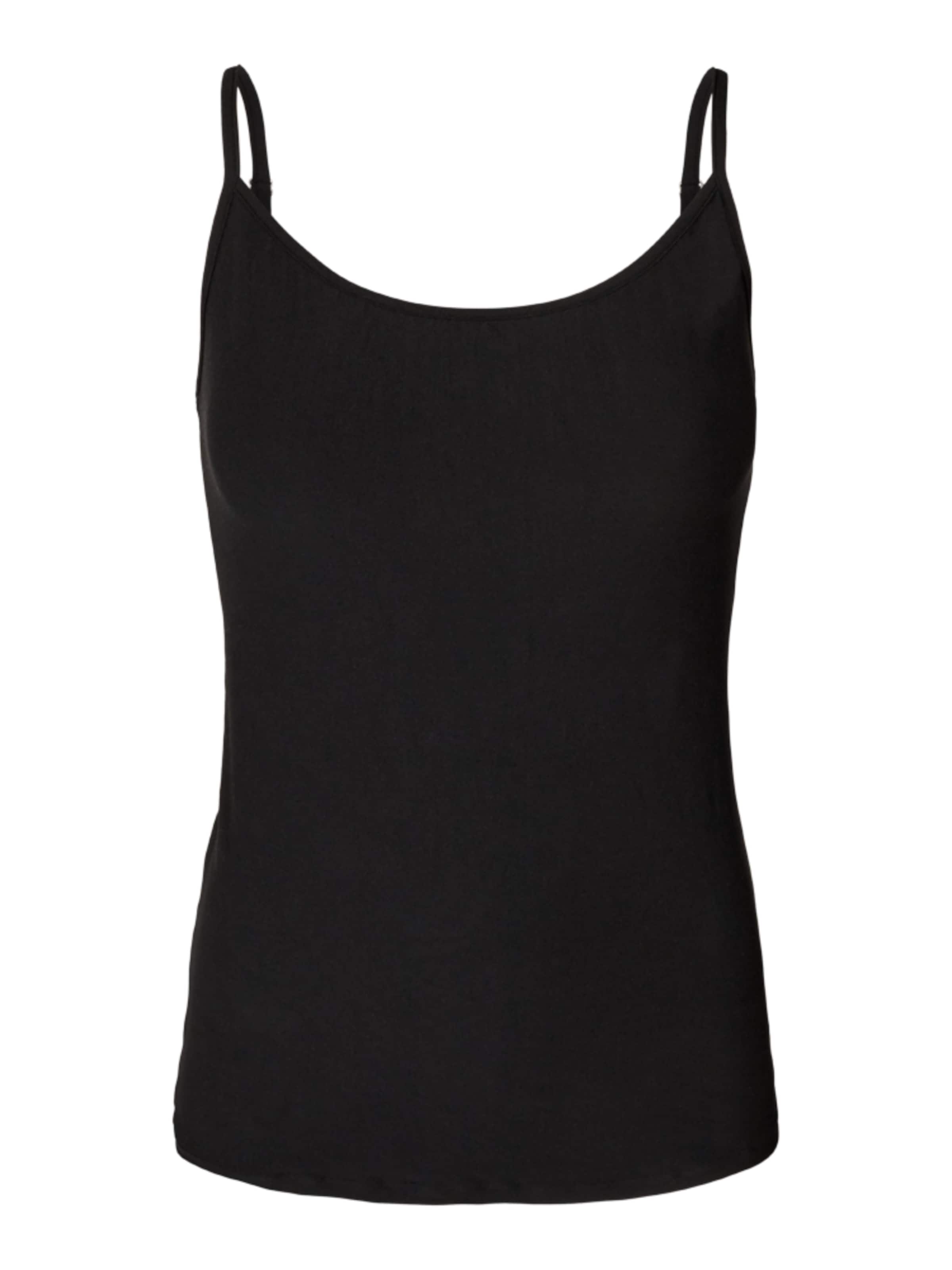 Liberte Essentiel Top ' ALMA ' in Schwarz: Vorderseite