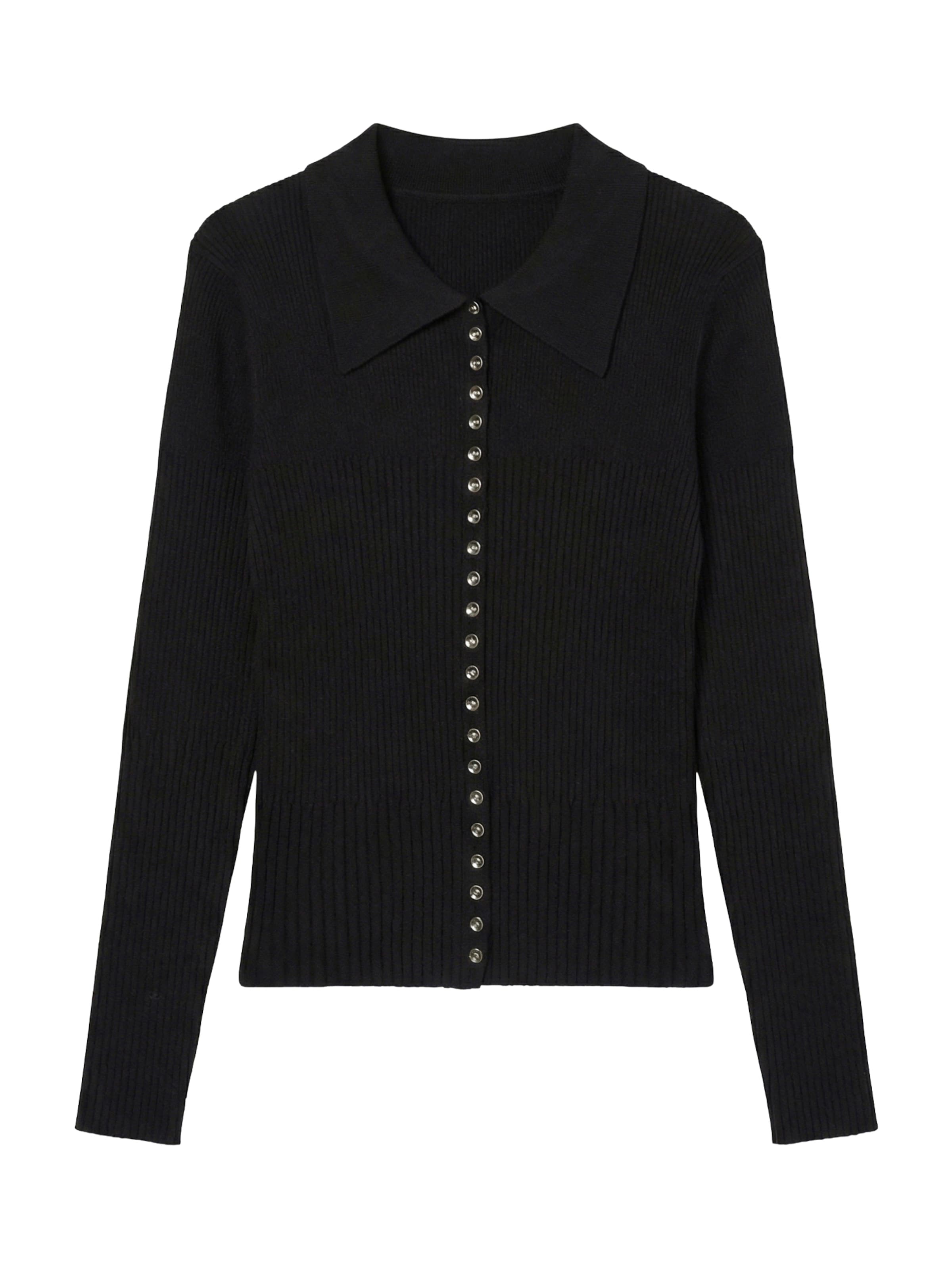 VERO MODA Cardigan 'VMRAVEN' i sort: forside
