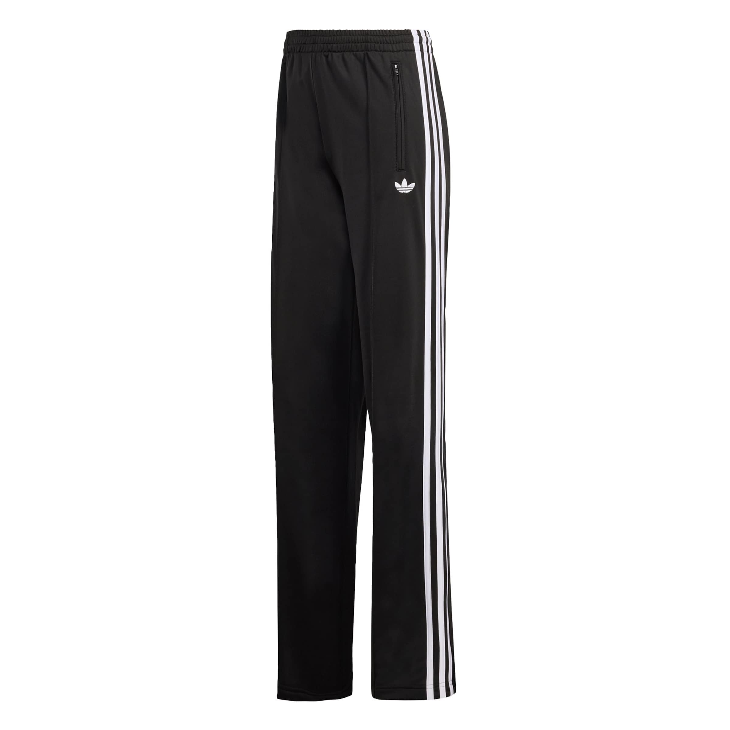 Largi Pantaloni 'Firebird' de la ADIDAS ORIGINALS pe negru: față