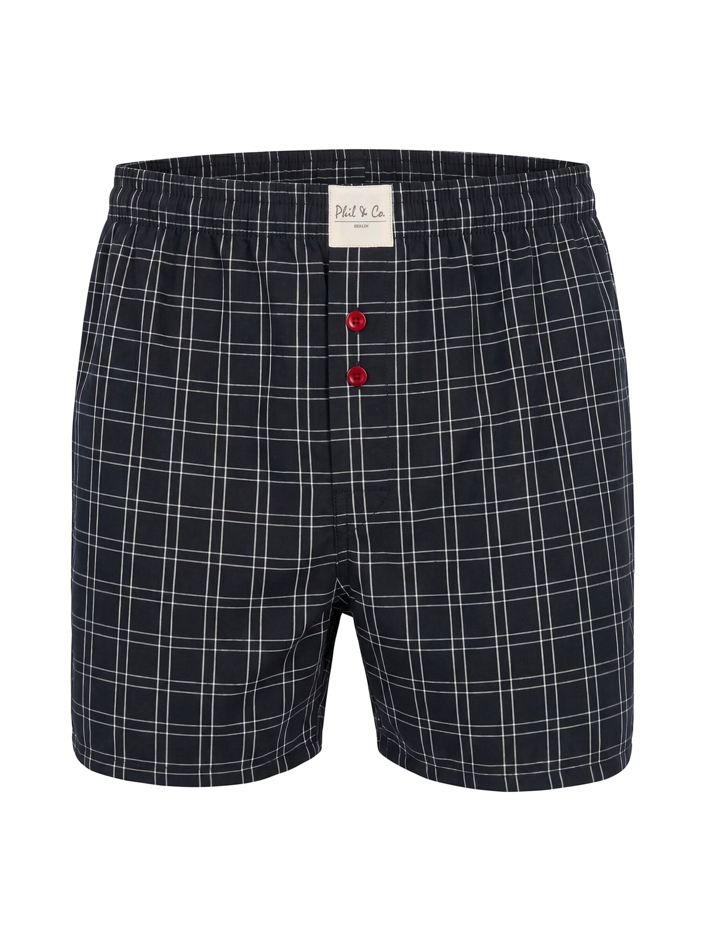 Phil & Co. Berlin Boxer shorts 'Phil & Co. Berlin Men's Woven Boxers 8 Pack – Loose Fit Boxer Shorts – 60% Cotton & 40% Polyester – Breathable, Wrinkle-Resistant & Easy Care' in Mixed colours