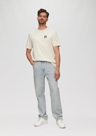 QS T-Shirt in Beige