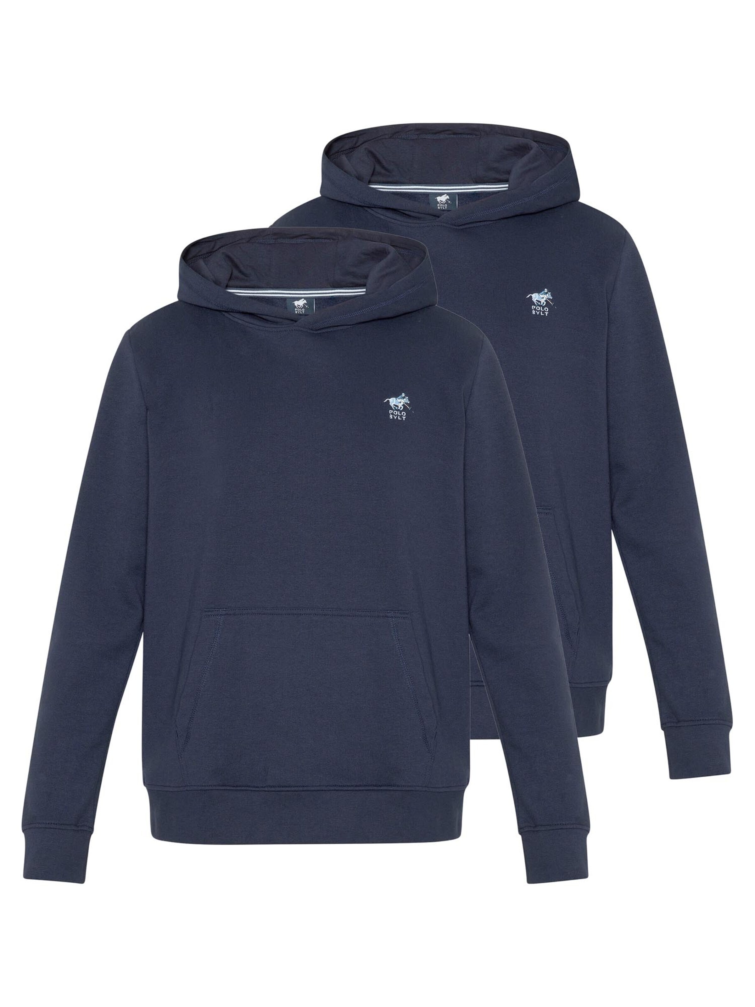 Polo Sylt Sweatshirt 'Basic' in Blue: front