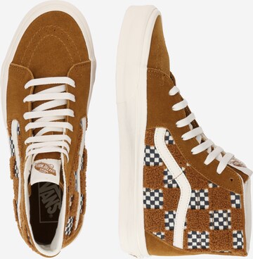 VANS Sneakers hoog 'SK8-Hi' in Bruin