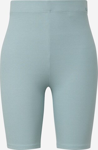 QS Skinny Leggings i blå: framsida