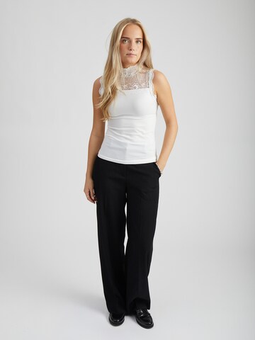 Haut 'Vanessa' minus en blanc