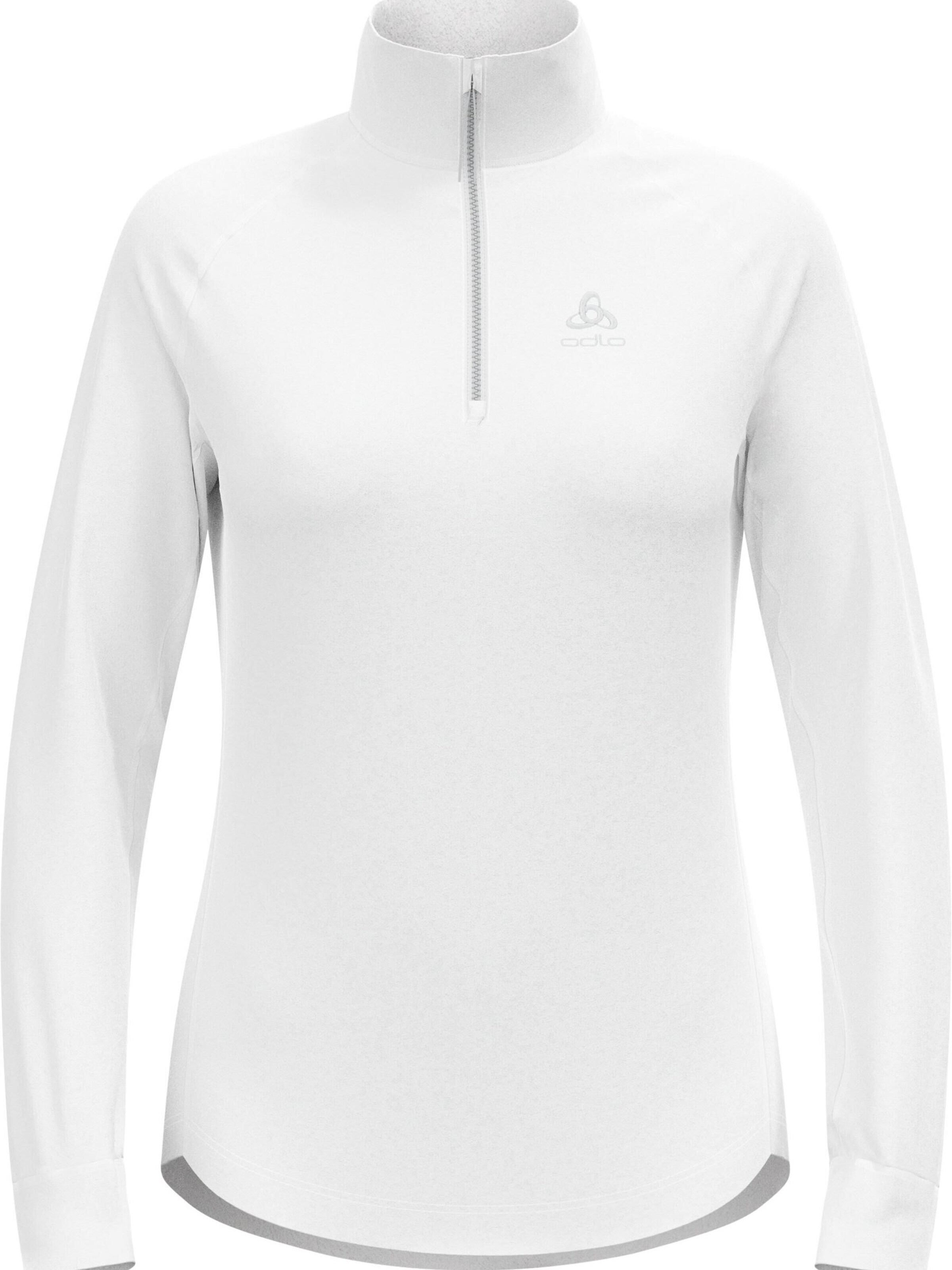 Sweat de sport 'BERRA' ODLO en blanc : devant