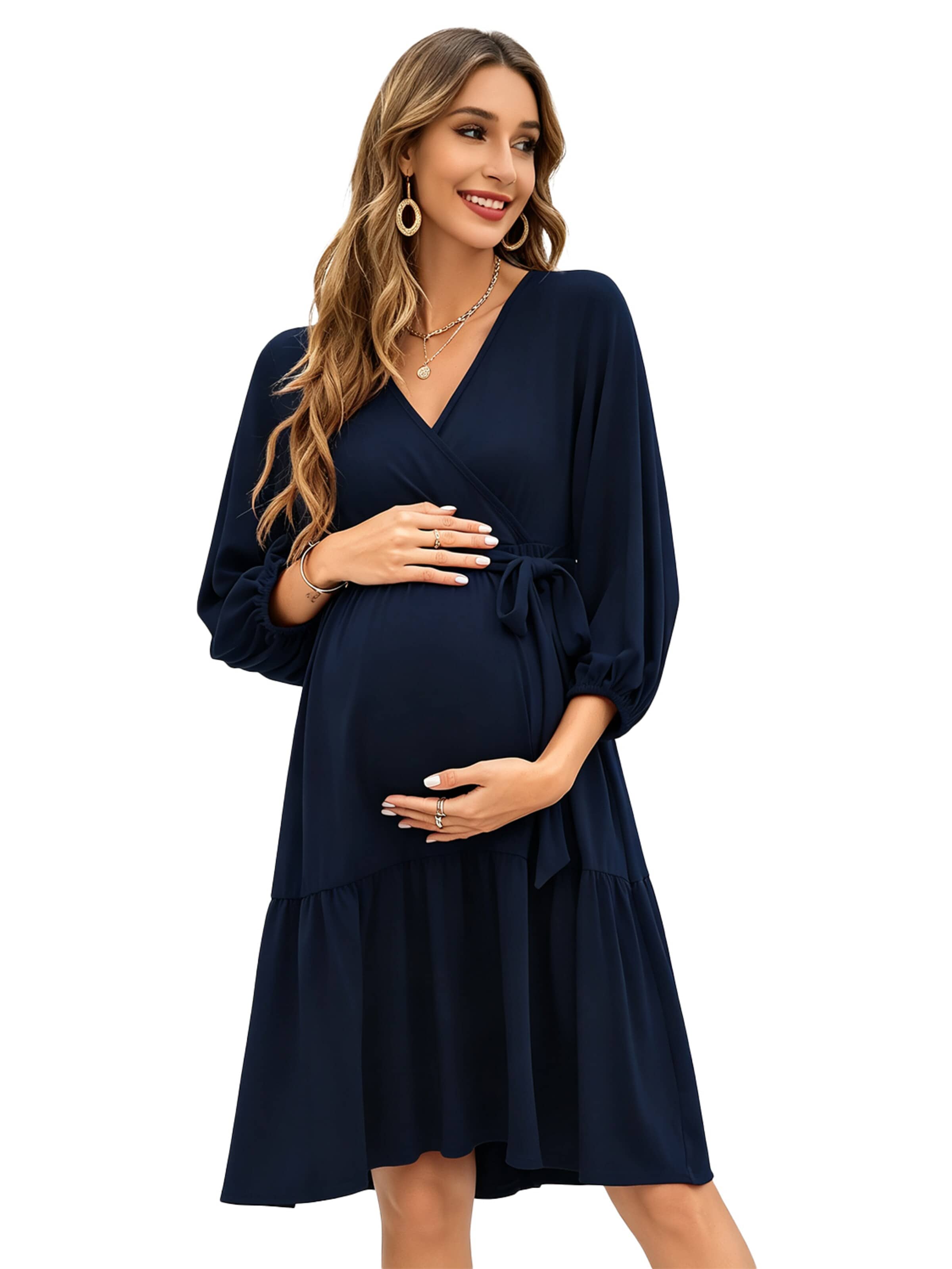 KoJooin Dress in Blue: front