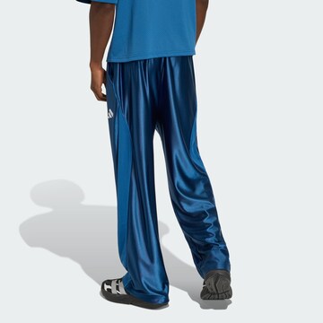 ADIDAS SPORTSWEAR Loosefit Sportovní kalhoty 'Stadium' – modrá