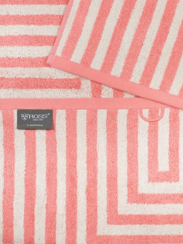 ROSS Towel 'Grafik' in Red
