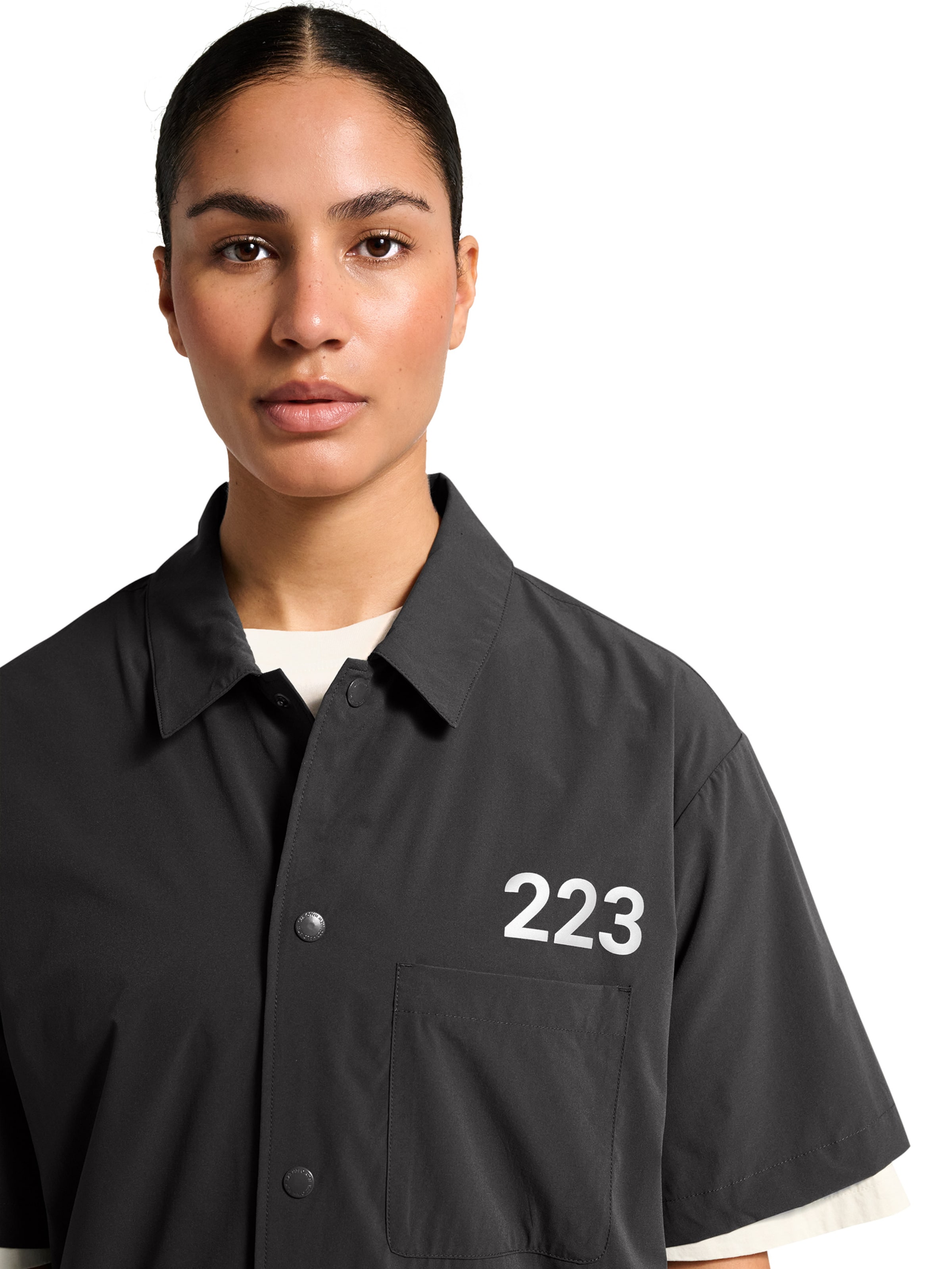 HALO Comfort fit Button Up Shirt 'Division' in Grey