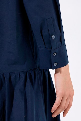 Ulla Popken Midikleid in Blau