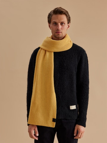 DAN FOX APPAREL Scarf 'Jona' in Yellow: front