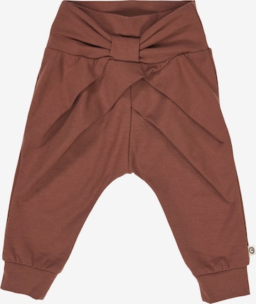 Müsli by GREEN COTTON - Regular Calças em vermelho: frente